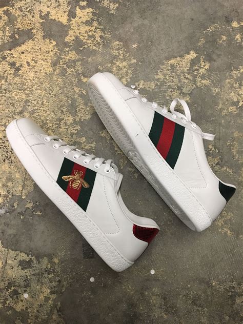 gucci ace bee star sneakers|Gucci ace bee sneakers men's.